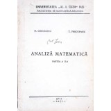 ANALIZA MATEMATICA PARTE A II-A-N. GHEORGHIU, T. PRECUPANU-300660