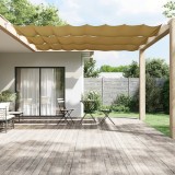 VidaXL Copertină verticală, bej, 100x1200 cm, țesătură Oxford