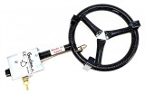Pirostrie cu 1 cerc arzator, dispozitiv siguranta gaz, L-30 Prof, diametru 30 cm, gaz G-30, GPL, avizat CE, Power+ GRC20303