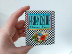 Carte mini, Friendship - A bouquet of Quotes, 9x7cm