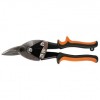 Foarfeca tabla Gadget 250mm taiere dreapta, profesionala/semiprofesionala, otel, negru/portocaliu. Max 1.5mm grosime