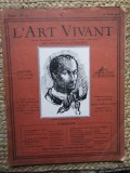 L art vivant- revista in franceza, nr. 40, AUGUST 1926
