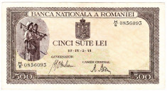 Bancnota 500 lei 2 IV 1941 aprilie filigran vertical (2) foto