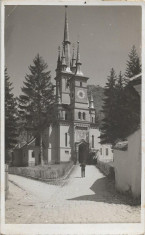 Carte postala Bra?ov - Biserica Sft. Nicolai interbelica foto