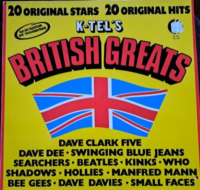Disc Vinil - K-Tel&amp;#039;s British Greats-K-Tel- TG 119 foto