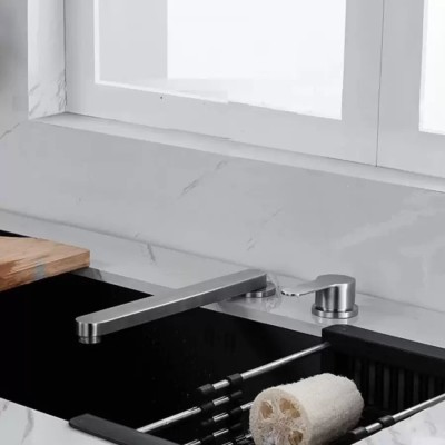 Baterie Bucatarie Premium, Inox Periat, Incastrat YSQ/107 ModernLight Concept foto
