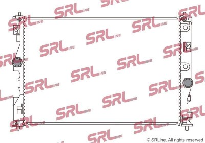 Radiator Lexus Ls 17-, motor: 3.5 V6 T, 3.5 V6h, 675x458x26, SRLine, Aluminiu/ Plastic brazat, 1640031B30 foto