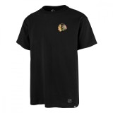 Tricou Barbati Chicago Blackhawks &#039;47 Brand Southside Tee, Imbracaminte Sport, Negru, Marimea S