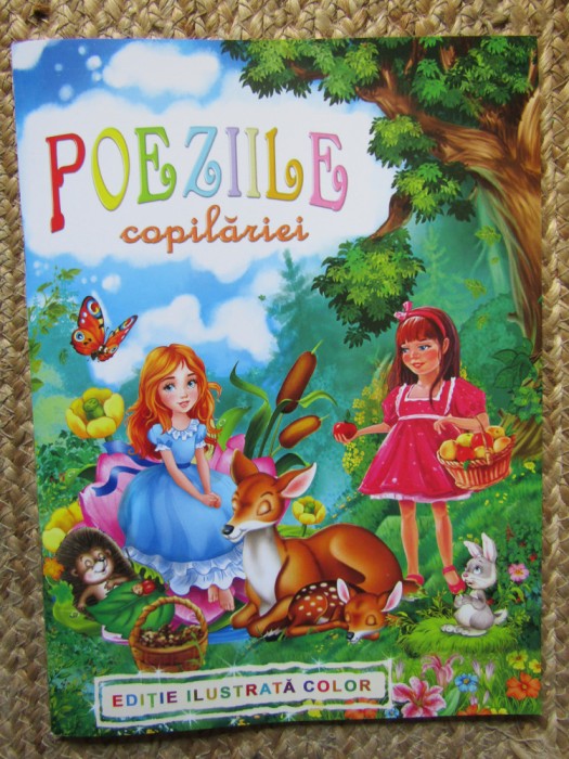 Poeziile copilariei. Editie ilustrata color - Editura Regis