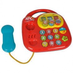 Jucarie ABC Telefon Muzical Red foto