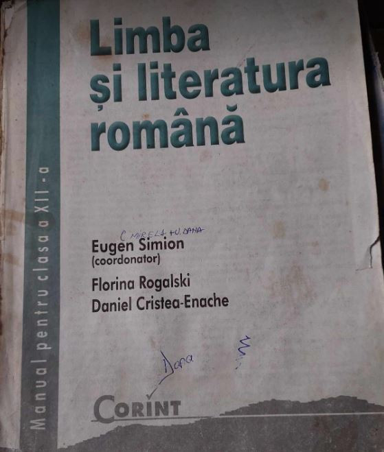 Limba și literatura rom&acirc;nă - clasa a XII-a, E. Simion, F. Rogalski