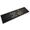 vidaXL Covor de bucătărie lavabil, cană, negru, 45x150 cm, catifea 4005593