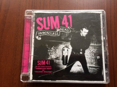 SUM 41 underclass Hero cd disc muzica punk pop rock alternative island rec 2007 foto