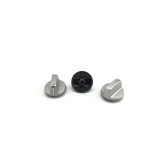 Set 3 butoane rotative argintii pentru cuptor electric Ariete Original