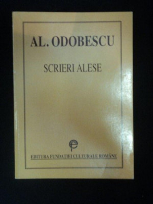 SCRIERI ALESE de AL. ODOBESCU , 1995 foto