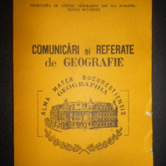 Comunicari si referate de Geografie volumul 3 (1984)