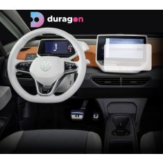 Folie Protectie Navigatie Volkswagen ID.3 2020-2023, Duragon, protectie Display Navigatie, silicon Mat, Anti-zgarieturi, Anti-amprenta, kit instalare