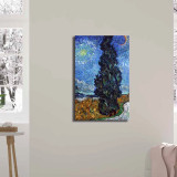 Tablou decorativ, FAMOUSART-14, Canvas, Dimensiune: 45 x 70 cm, Multicolor, Canvart
