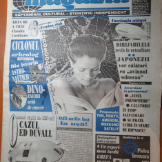 ziarul magazin 18 iulie 1996-art despre claudia cardinale,liz taylor si madona