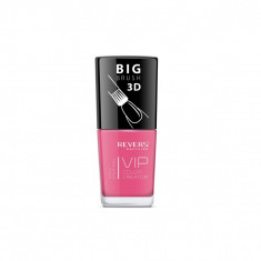 Lac de unghii Vip, 3D, Revers, roz, mat, 12 ml, Nr 075