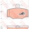 Set placute frana,frana disc NISSAN PRIMERA Hatchback (P11) (1996 - 2002) TRW GDB3092