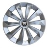 Set 4 Capace Roti, potrivite jantelor de R16, pentru Dacia, model fame cromat, Autohelix MSA