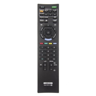 Telecomanda pentru LCD/LED SONY RM-GD014, neagra compatibila cu telecomanda originala foto