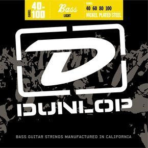 Corzi chitara bass Dunlop Nickel Plated Steel - Light, 40-100