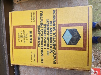 Probleme de matematică pentru bacalaureat vintage foto