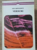 Versuri Ion Minulescu - Carte Poezie, Minerva 1976, Arcade, Limba Romana, 295 Pagini