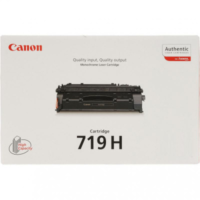 Canon crg719h black toner cartridge foto