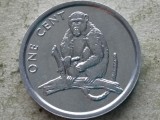 INSULELE COOK-1 CENT 2003 (Monkey), Australia si Oceania, Aluminiu