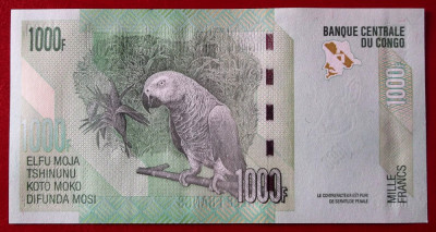 Congo 1000 1.000 Francs 2022 UNC necirculata ** foto