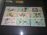 TIMBRE UNGARIA FOTBAL 1966, Nestampilat