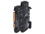 Releu interfață SPST-NO 24VAC 0,1A 5-48VDC WEIDM&Uuml;LLER pentru șină DIN