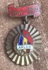 QW9 N 83 - Insigna - tematica diplomatie - Prietenia romano-sovietica la 15 ani de existenta - ARLUS - 1944 - 1959, Romania de la 1950