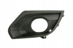 Rama proiectoare ceata Opel Corsa E, 11.2014-, parte montare suport far ceata dreapta, cu gaura, fara primer, 55B227-8, Aftermarket