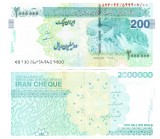 Iran 200 Toman 2 000 000 Rials 2023 P-154c UNC