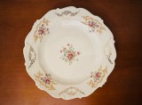 FARFURIE DIN PORTELAN FIN, CREM- MARCAJ BAVARIA SCHIRNDING D20CM