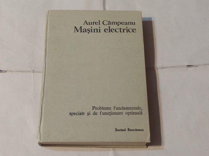 AUREL CAMPEANU - MASINI ELECTRICE