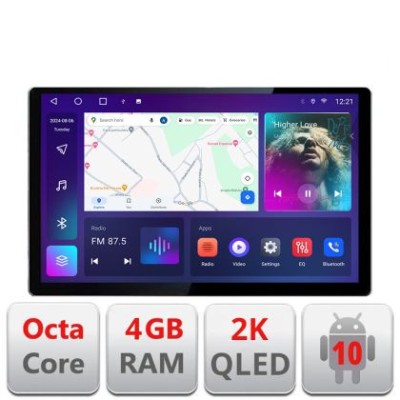 Navigatie dedicata Mazda 3 2009-2014 N-034 Edonav ecran 13&amp;quot; 2K 8 si 128 Android Waze USB Navigatie 4G 360 Toslink Youtube Radio KI CarStore Technology foto