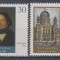 DDR 1990 - Sinagoga din Berlin, compozitorul Lewandowski, serie neuzata