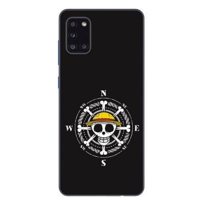 Husa compatibila cu Samsung Galaxy A31 Silicon Gel Tpu Model One Piece Logo foto