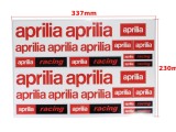 Set autocolante Aprilia, culoare rosu Cod Produs: MX_NEW ROY14621