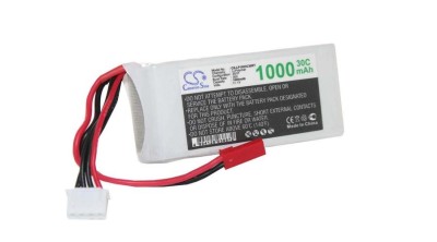 Instrument de modelism VHWB, baterie RC - 1000 mAh 11.1 V Li-polimer, JST-SYP-2P foto
