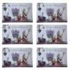 Set 6 Buc. Suport Farfurie Pufo Perfect Moments 43cm, Protectie Masa, Vesela, Casa, Servire Masa, PP, Rezistent