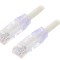 Cablu Patch Cord UTP Cat6 Alb 5m