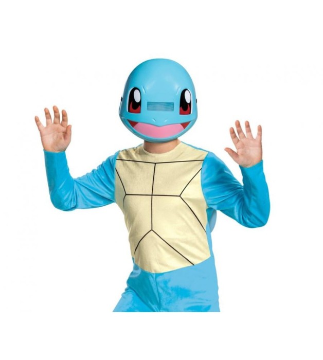 Costum carnaval pentru copii Squirtle Classic- Pokemon (licenta), mărime S (4-6 ani)