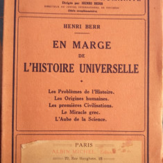 En marge de l'Histoire universelle