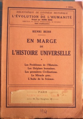 En marge de l&amp;#039;Histoire universelle foto